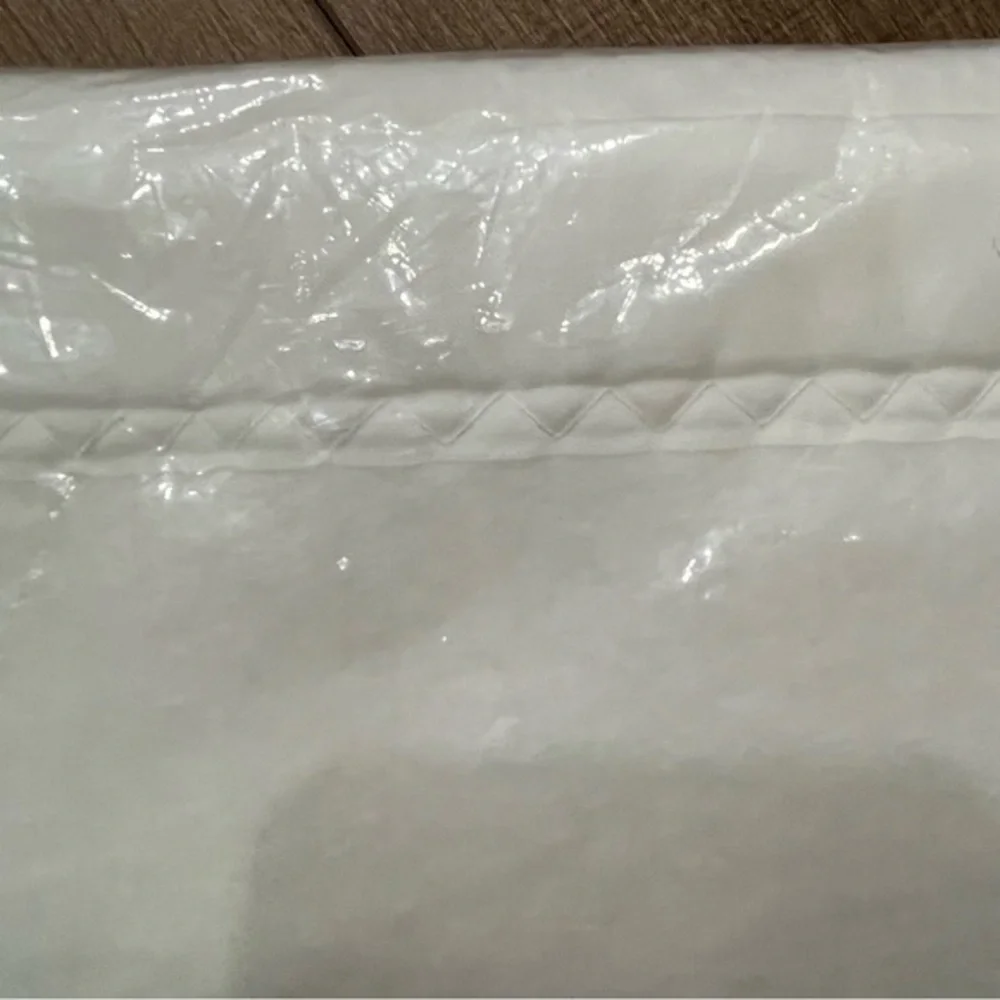 Vintage Beacon Baby Classic Virgin Acrylic Blanket 36 X 50”White Nylon‎ Trim NWT